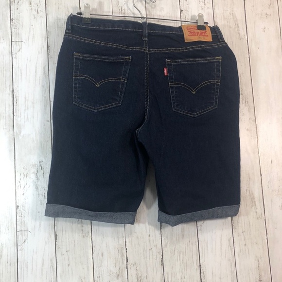 Levi’s 511 Slim Bermuda Denim Shorts 20R/30 - Picture 2 of 8